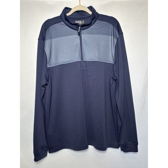 Bollé Jacket Men's XL Blue Long Sleeve 100% Polyester Zipper Closure - Picture 1 of 7